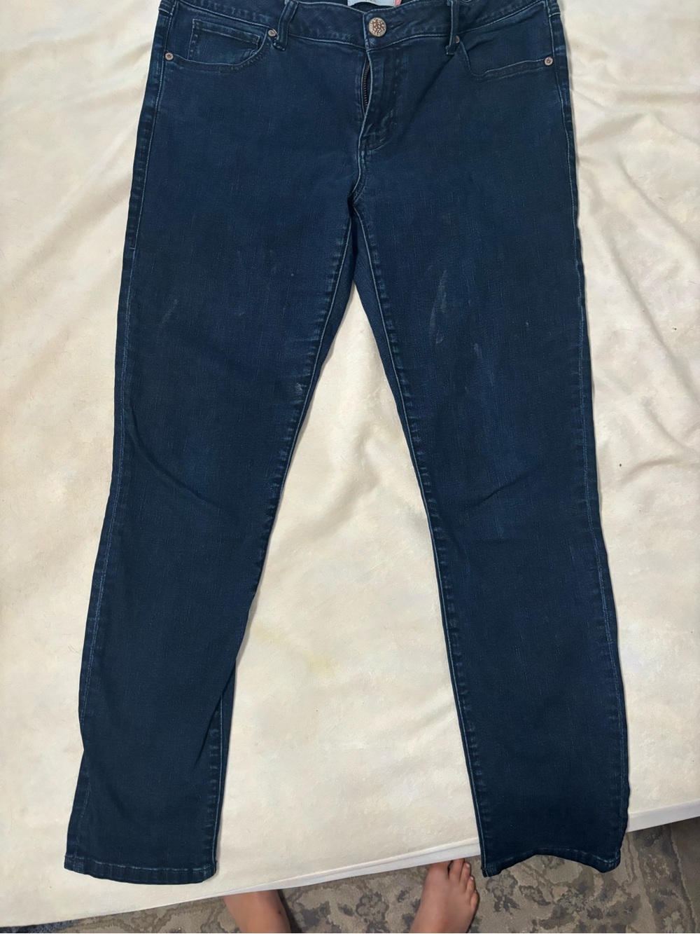 CAbi Women's Skinny Jeans in Deep Navy